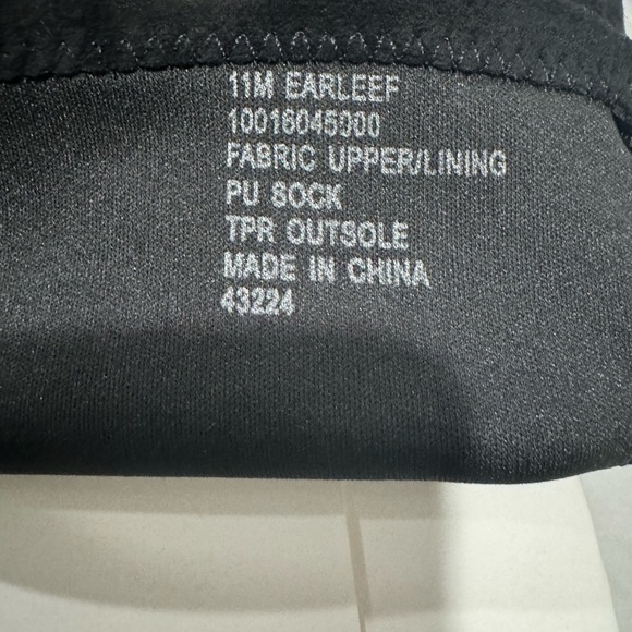 WILD PAIR Womens Black 2" Platform Earlee Round Toe Wedge Heeled Boots 11 - Picture 4 of 5